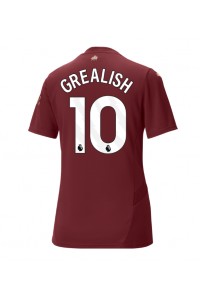 Manchester City Jack Grealish #10 Voetbaltruitje 3e tenue Dames 2024-25 Korte Mouw